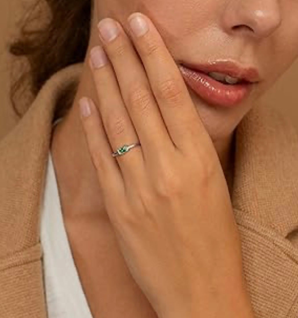 Celestial Birthstone Ring