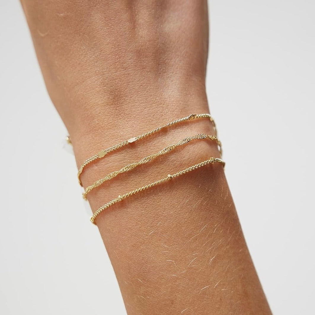 Infinity Gold Bracelets