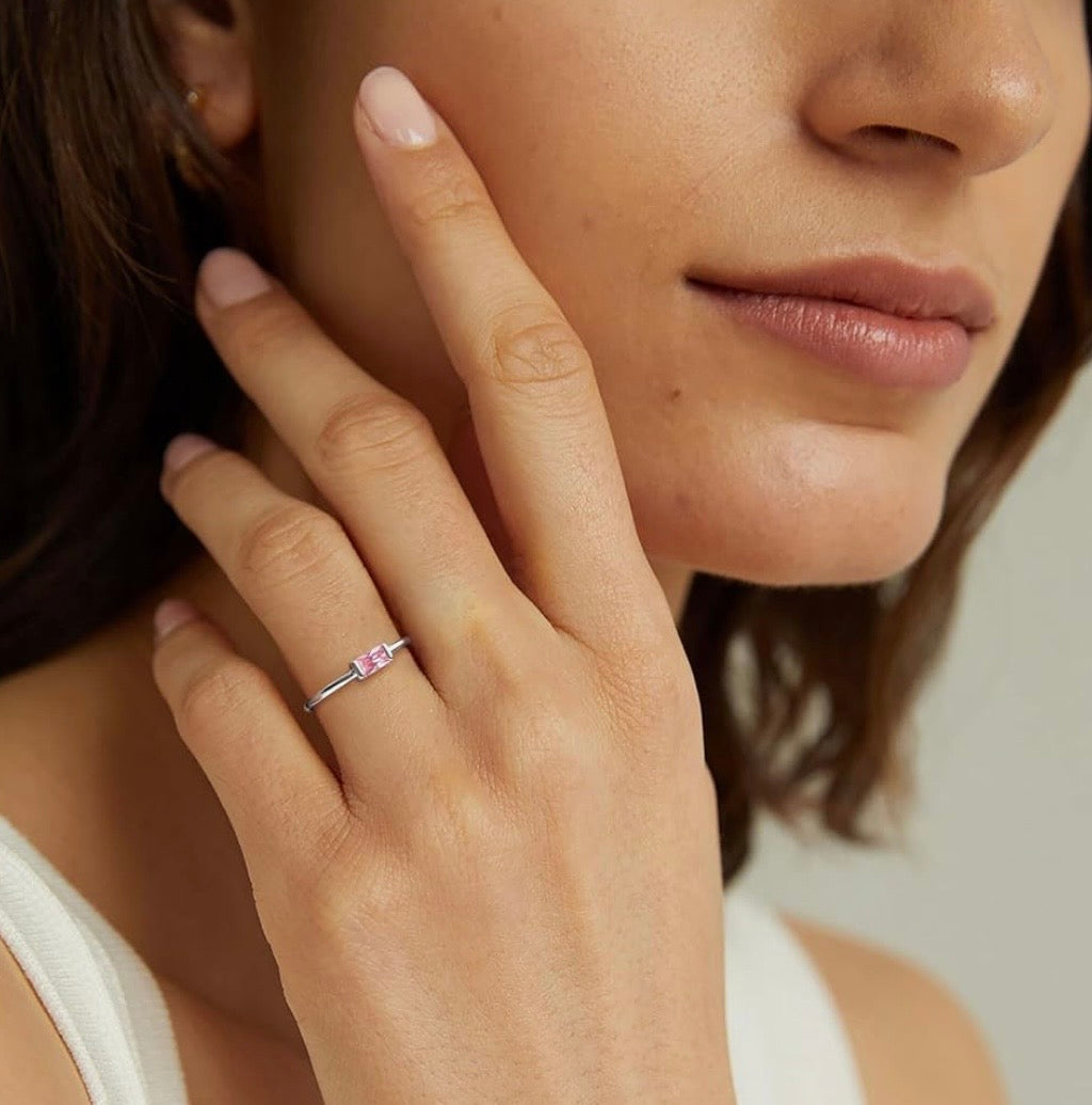 Celestial Birthstone Ring