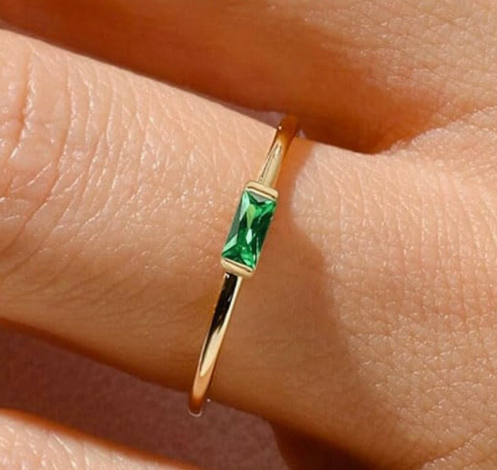 Celestial Birthstone Ring