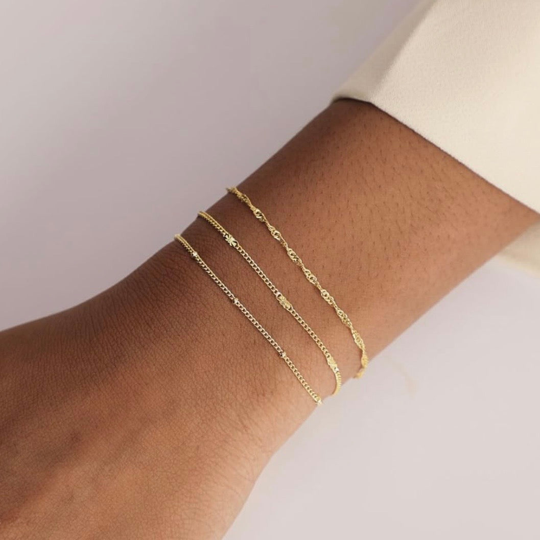 Infinity Gold Bracelets