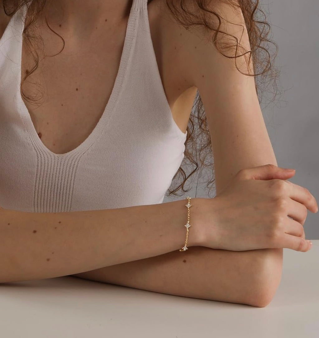 Golden Clover Bracelet