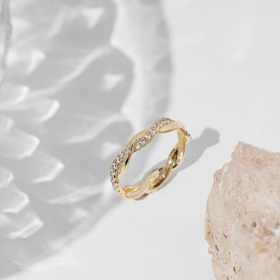 Twisted Love Diamond Bracelet